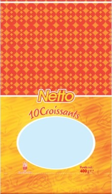 10 croissants Netto : photo du produit rappelé le 17/07/2023