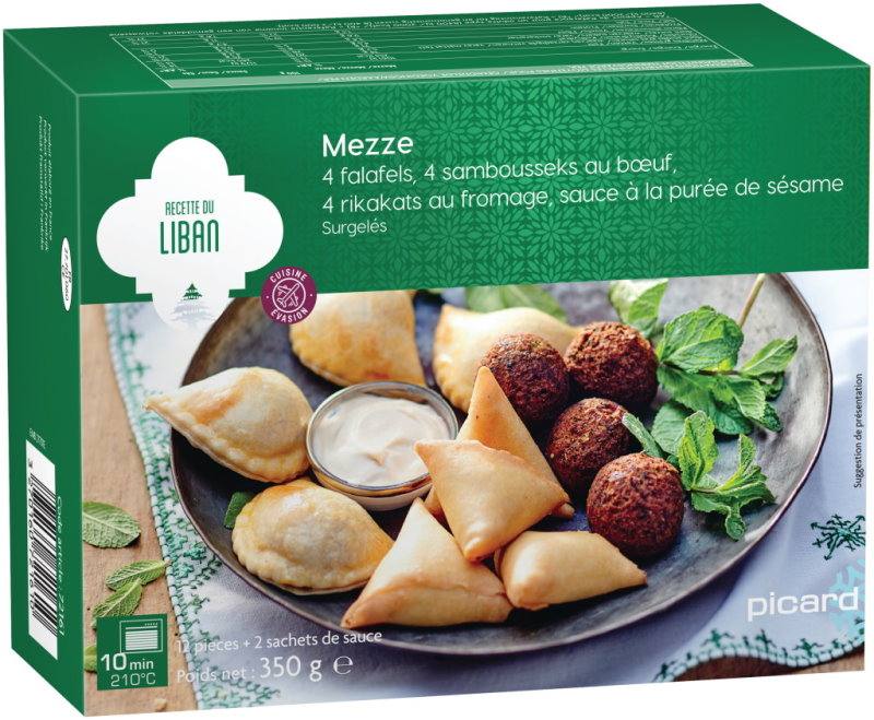 12 mezze Picard : photo du produit rappelé le 14/10/2021
