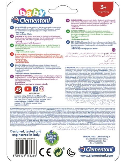 17326 blooming flower Clementoni : photo 3 sur 4 du produit rappelé le 16/11/2021