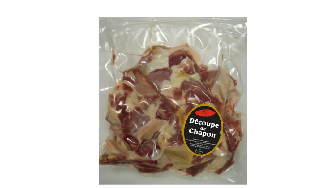 2.5kg ste chapon s/os a/p 50-70 s/v Le Gaulois Professionnel : photo du produit rappelé le 19/12/2022