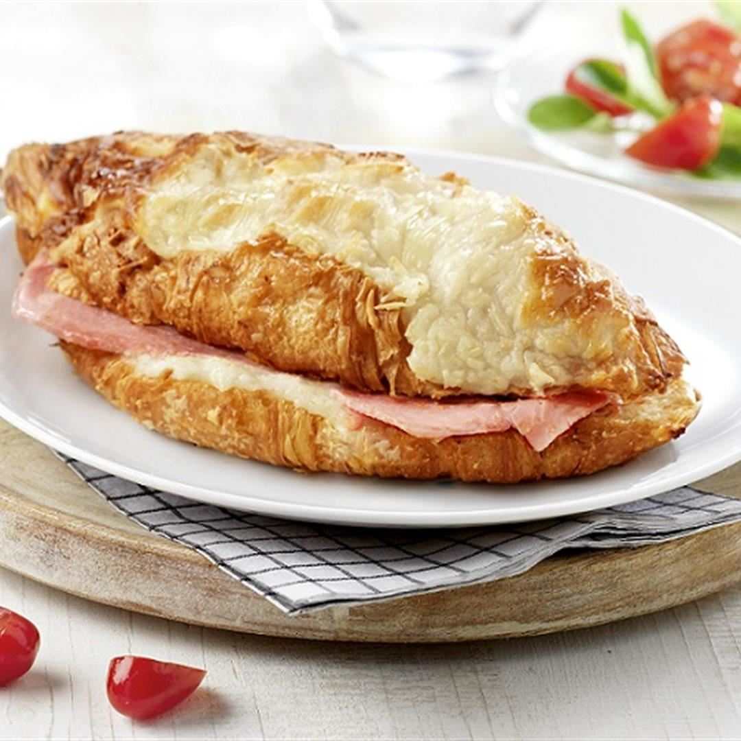 2 croissants jambon fromage Eismann : photo du produit rappelé le 26/07/2021