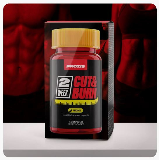 2 week cut & burn 45 caps – night Prozis : photo du produit rappelé le 30/07/2025