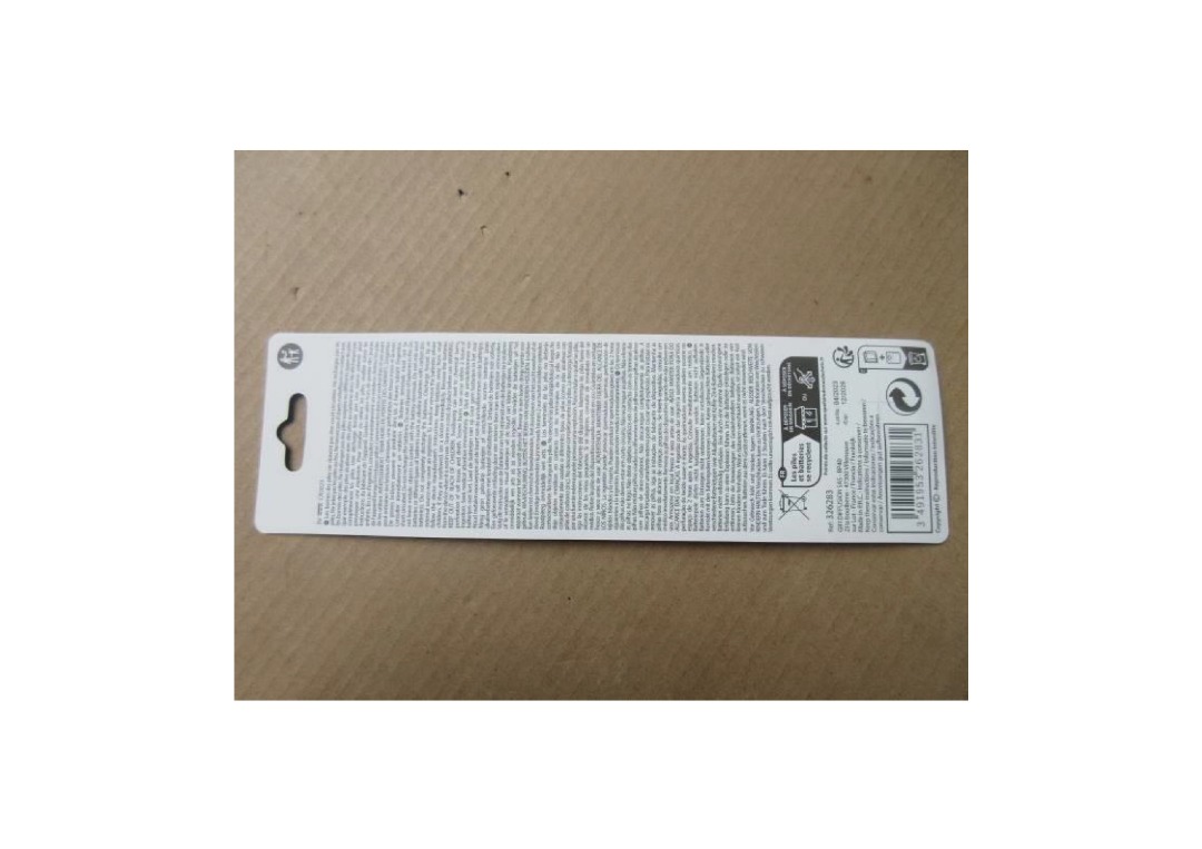 326283 pile bouton cr2025 x5 lithium Marque G : photo 2 sur 2 du produit rappelé le 05/07/2023