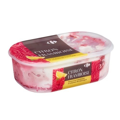 4 bacs de glace 900ml Carrefour : photo 4 sur 4 du produit rappelé le 02/12/2021