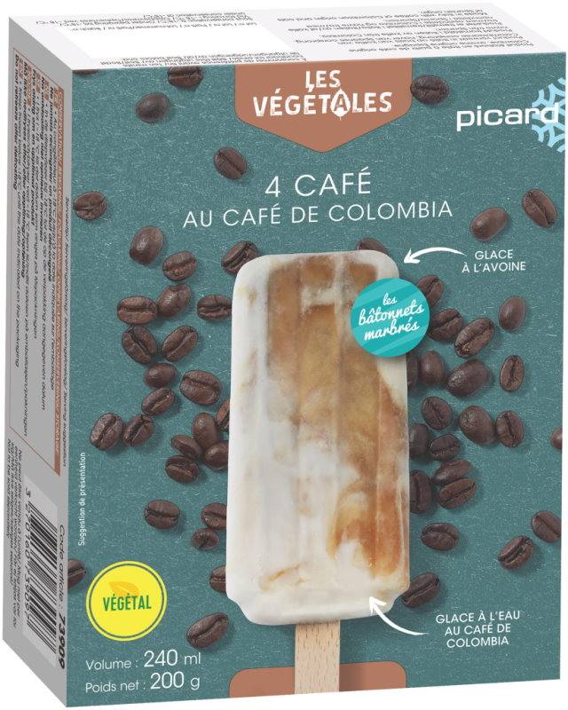 4 batonnets cafe - au café de colombia Picard : photo du produit rappelé le 28/07/2021