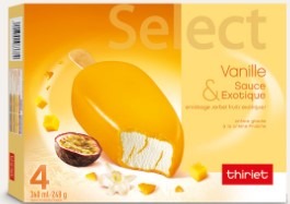 4 select Thiriet : photo du produit rappelé le 19/01/2022