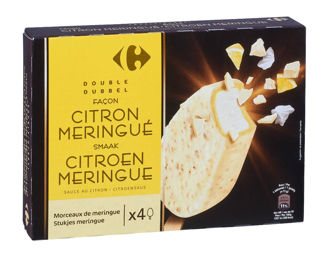 5 références de bâtonnets double (x4) Carrefour : photo 2 sur 5 du produit rappelé le 02/02/2022