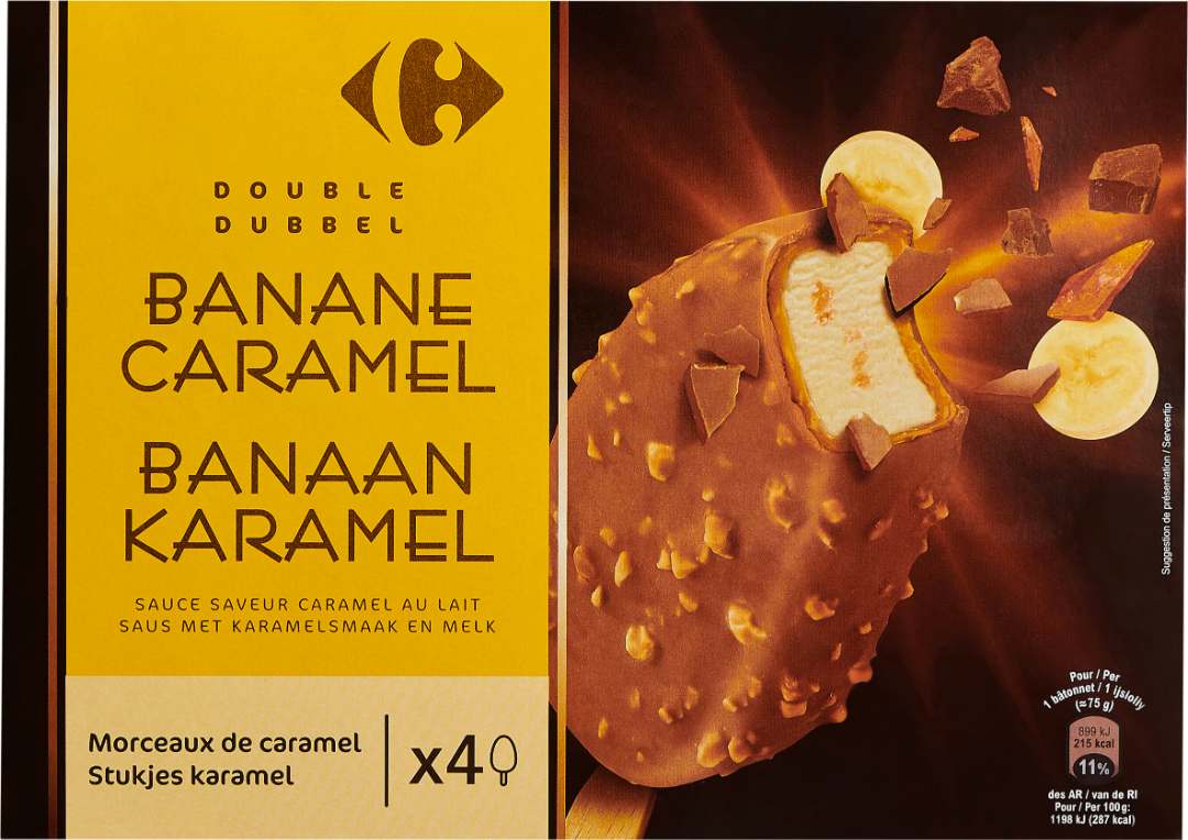 5 références de bâtonnets double (x4) Carrefour : photo 5 sur 5 du produit rappelé le 02/02/2022
