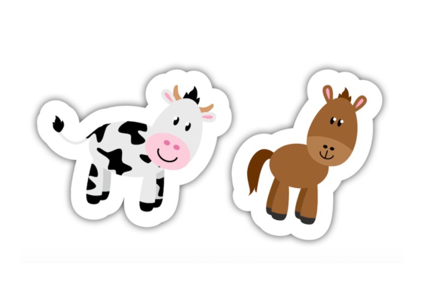 5 stickers de bain pour s'amuser avec les animaux de la ferme Parents : photo du produit rappelé le 16/06/2021