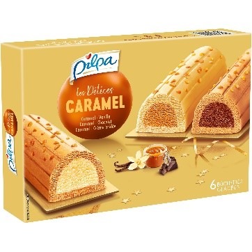 6 buchettes tout caramel 6 buchettes sorbets 6 buchettes tout Pilpa : photo du produit rappelé le 14/01/2022