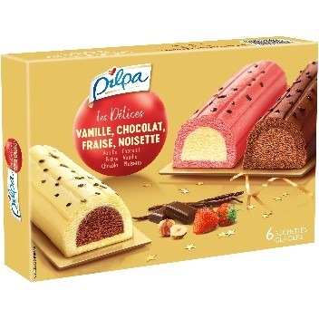6 buchettes tout caramel 6 buchettes sorbets 6 buchettes tout Pilpa : photo 4 sur 5 du produit rappelé le 14/01/2022
