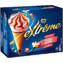 6 cone vanille/fraise extrême : photo du produit rappelé le 09/08/2021