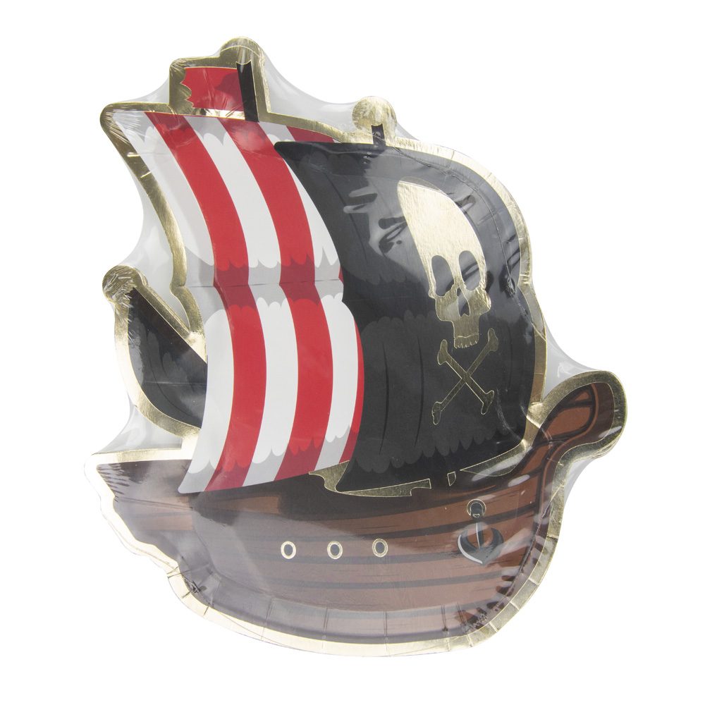 8 assiettes pirate 23cm Tim&Puce Factory : photo du produit rappelé le 29/01/2025
