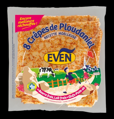 8 crêpes de ploudaniel - diffusion France métropolitaine Even : photo du produit rappelé le 03/09/2021