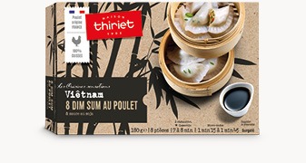 8 dim sum au poulet Thiriet : photo du produit rappelé le 14/04/2022