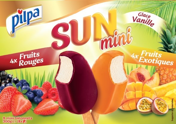 8 mini bat vanille fruits 400ml pilpa : photo du produit rappelé le 09/08/2021