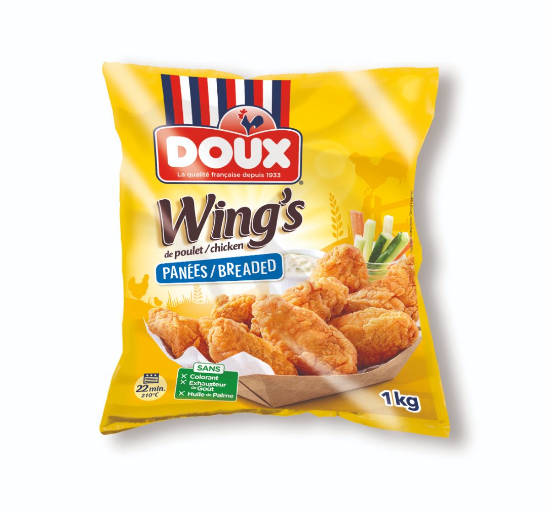 89291 wing's de poulet panées Doux : photo du produit rappelé le 15/10/2021