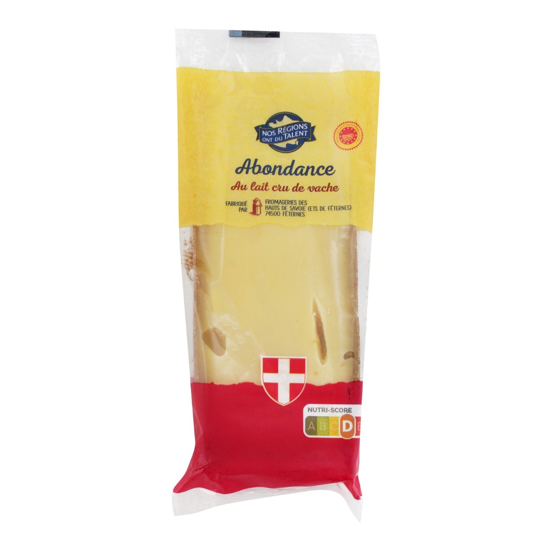 Abondance AOP 250g Nos Regions Ont du Talent : photo du produit rappelé le 12/07/2024