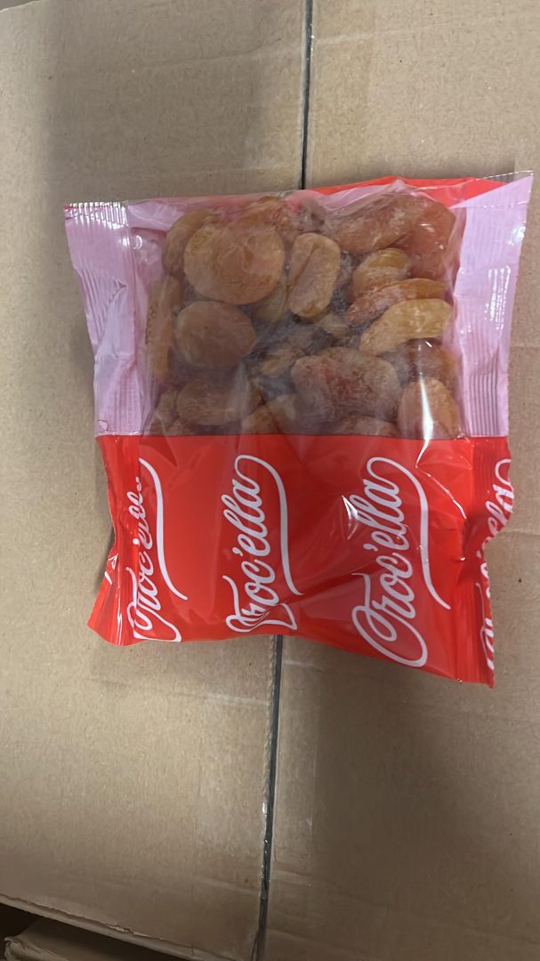 Abricot sec 250gr Crocella : photo du produit rappelé le 05/05/2023
