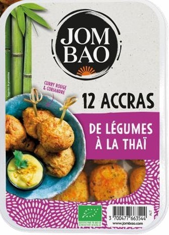 Accras de légumes à la thaï Jom Bao : photo du produit rappelé le 29/05/2026