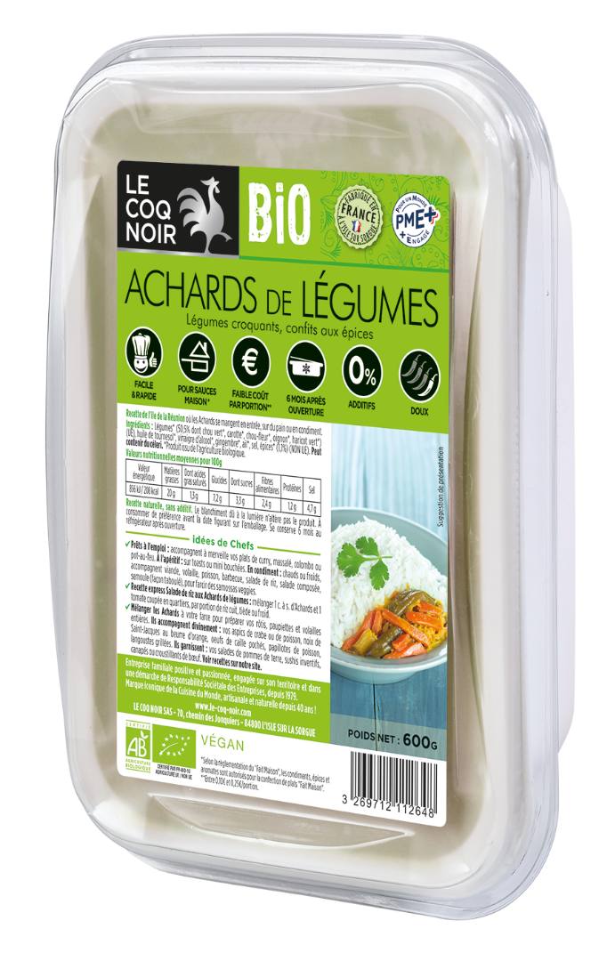 Achards de légumes Le Coq Noir : photo du produit rappelé le 05/10/2021