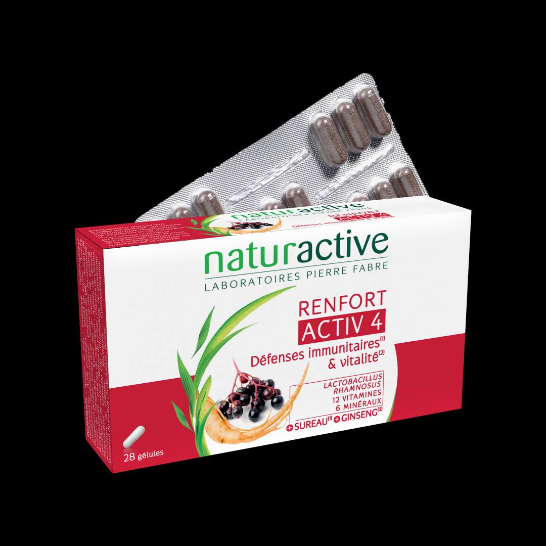 Activ 4 renfort Naturactive : photo du produit rappelé le 01/04/2022