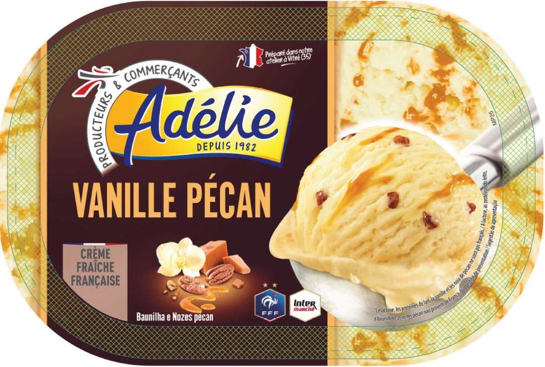 Adelie 0.9l (fff) vanille pecan : photo du produit rappelé le 11/06/2021