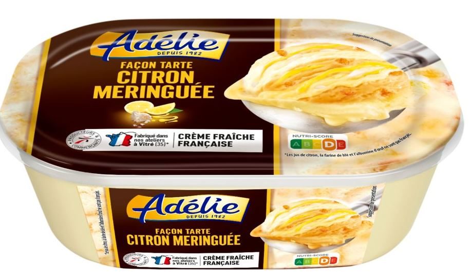 Adelie 0.9l tarte citron meringue : photo du produit rappelé le 30/11/2021