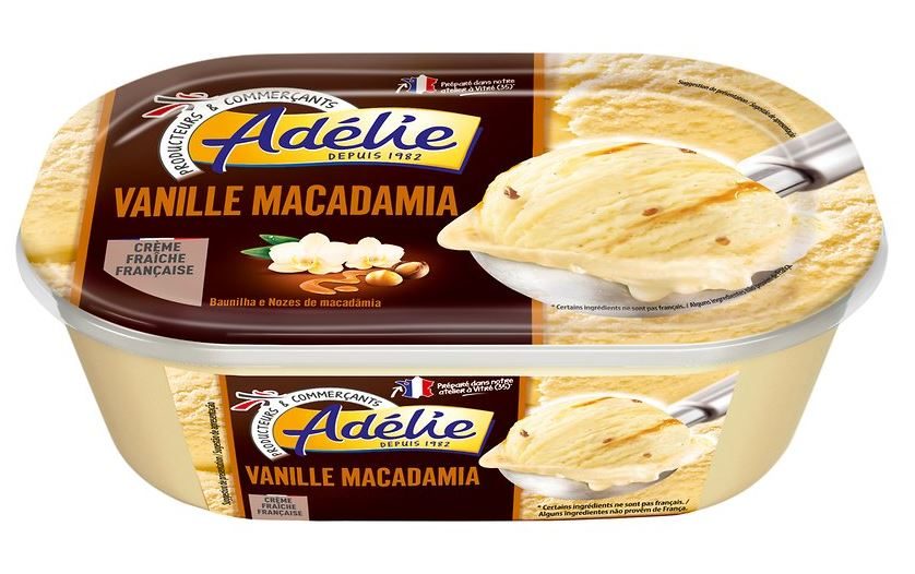 Adelie 0.9l vanille macadamia : photo du produit rappelé le 30/11/2021