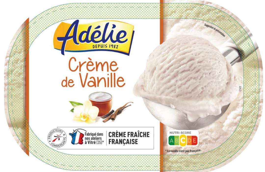 Adelie 1l creme de vanille : photo du produit rappelé le 25/02/2022