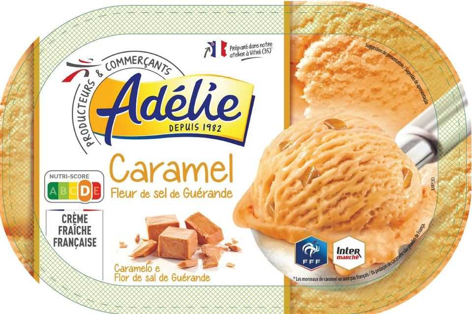 Adelie 1l fff caramel fleur sel : photo du produit rappelé le 13/07/2021