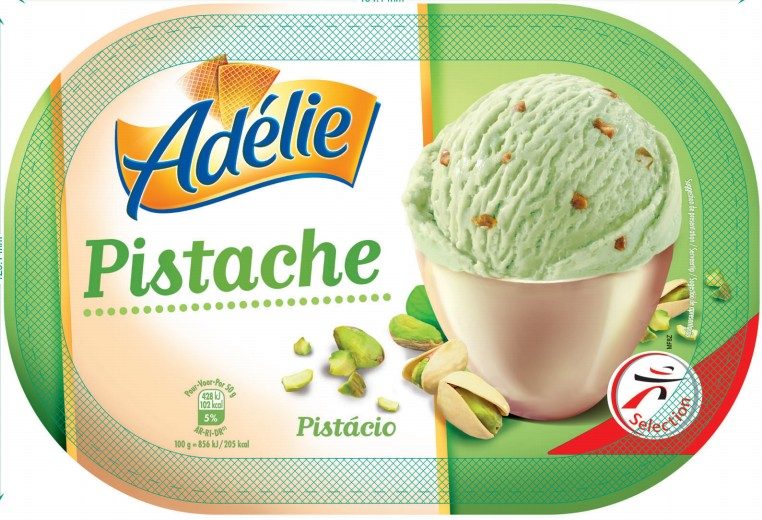 Adelie 1l pistache : photo du produit rappelé le 25/02/2022