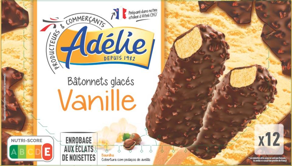 Adelie batonnet 12x60ml vanille : photo du produit rappelé le 29/07/2021