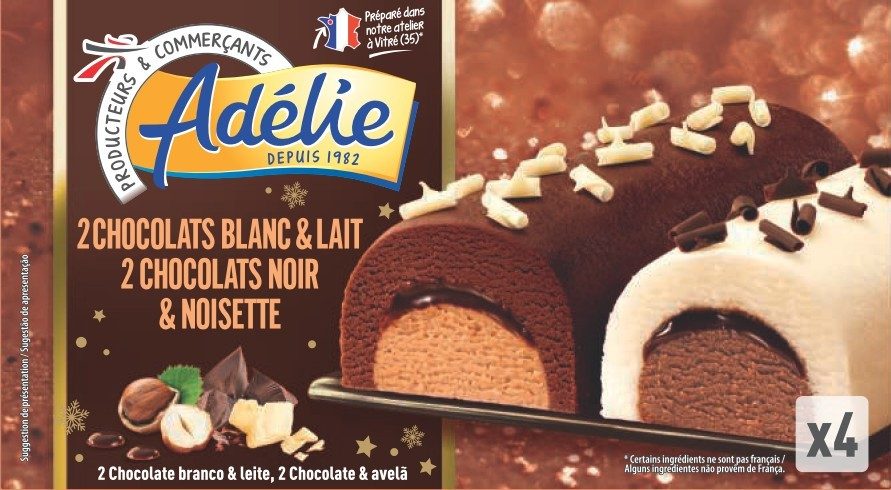 Adelie buchette 4x120ml chocolat : photo du produit rappelé le 29/07/2021