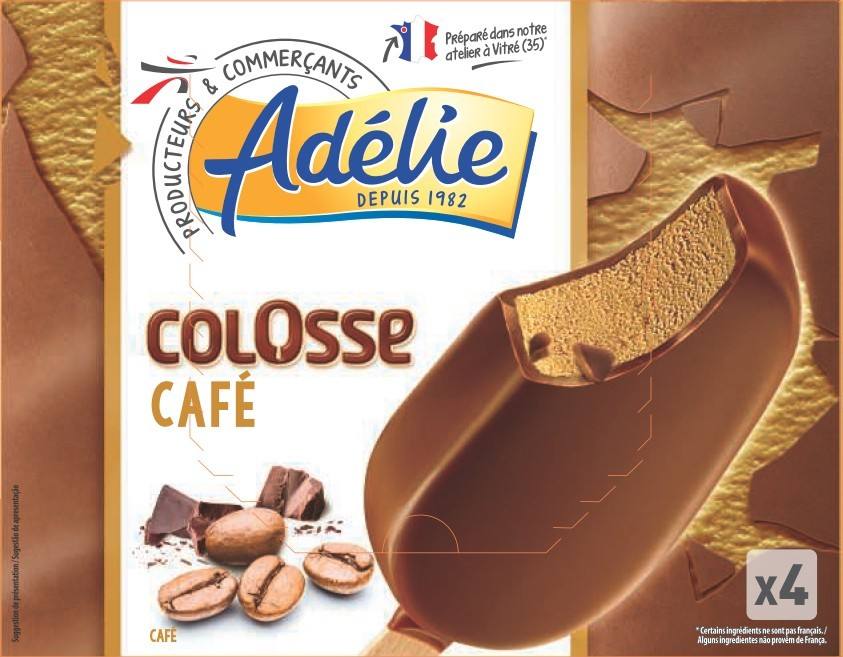 Adelie colosse 4x100ml cafe : photo du produit rappelé le 25/02/2022
