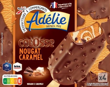 Adelie colosse 4x100ml nougat caramel : photo du produit rappelé le 11/06/2021