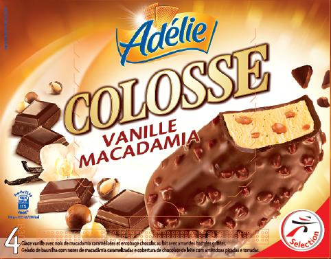Adelie colosse 4x120ml vanille macadamia : photo du produit rappelé le 25/02/2022