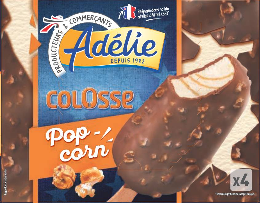 Adelie colosse 4x80ml popcorn : photo 2 sur 2 du produit rappelé le 11/06/2021
