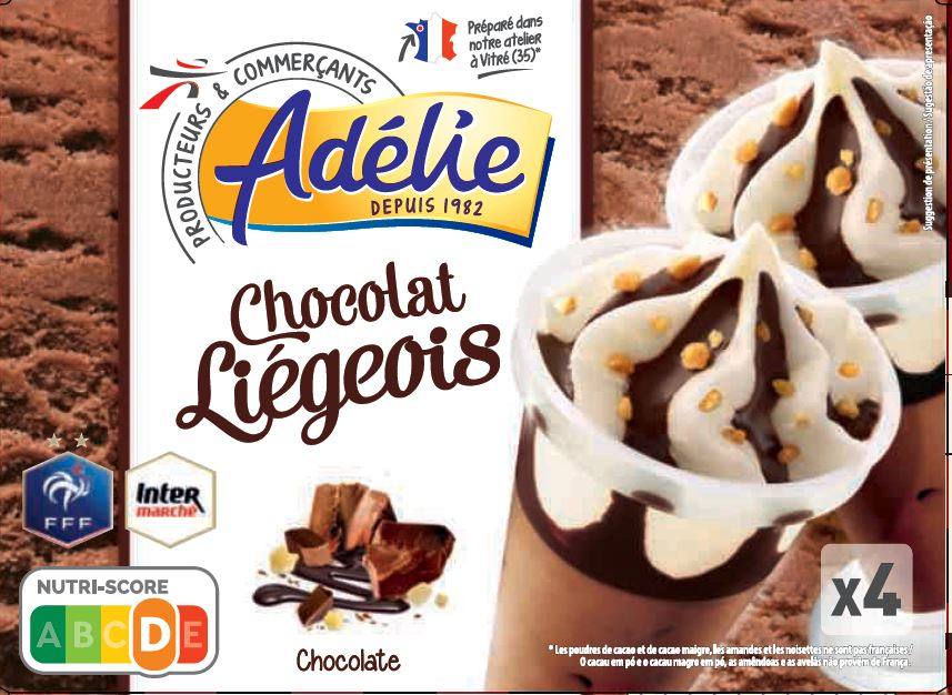 Adelie coupex4 chocola liegois : photo du produit rappelé le 11/06/2021