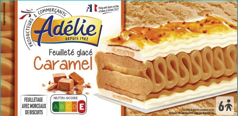 Adelie donatello 650ml caramelo : photo du produit rappelé le 29/07/2021