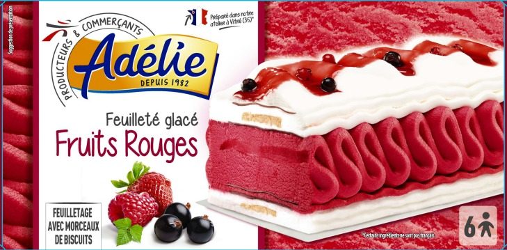Adelie donatello 650ml fruits rouges : photo du produit rappelé le 29/07/2021