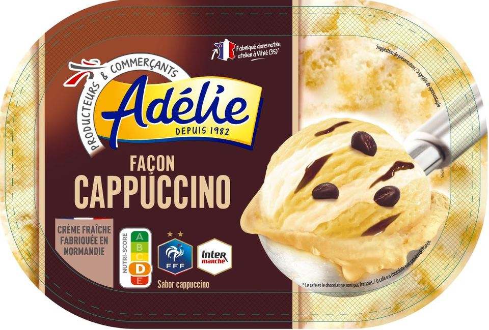 Adelie facon cappuccino 0.9l : photo du produit rappelé le 29/07/2021