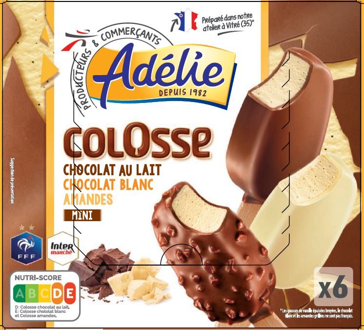 Adelie mini colosse panache vanille 6x60ml : photo du produit rappelé le 11/06/2021