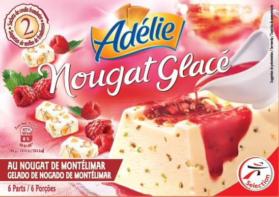 Adelie nougat glace 700ml : photo du produit rappelé le 25/02/2022
