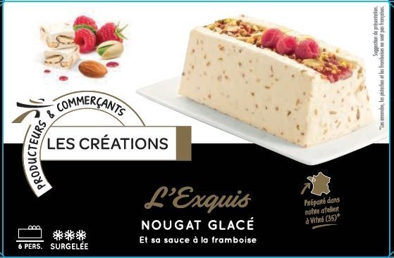 Adelie nougat glace creation 625ml : photo du produit rappelé le 05/01/2022