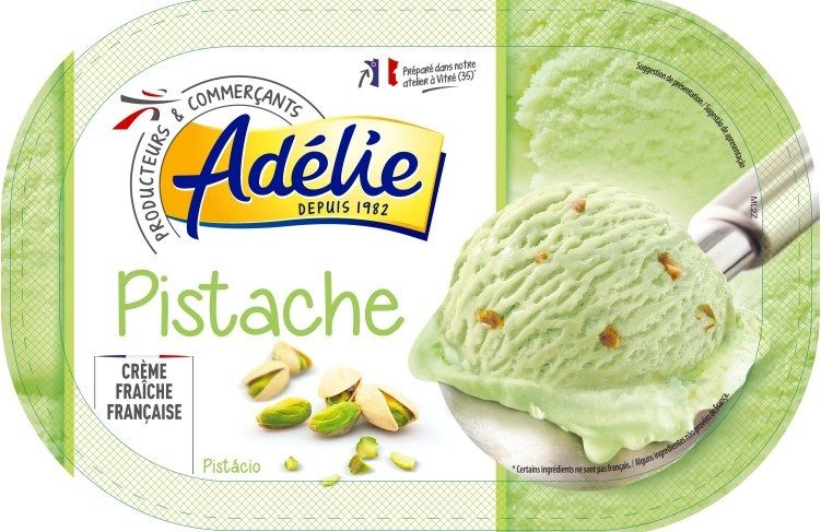 Adelie pistache 1l : photo du produit rappelé le 29/07/2021