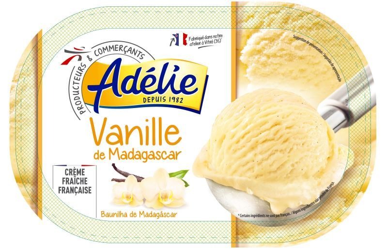 Adelie vanille madagascar 1l : photo du produit rappelé le 29/07/2021