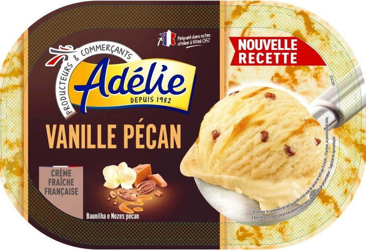 Adelie vanille pecan 0.9l : photo du produit rappelé le 29/07/2021