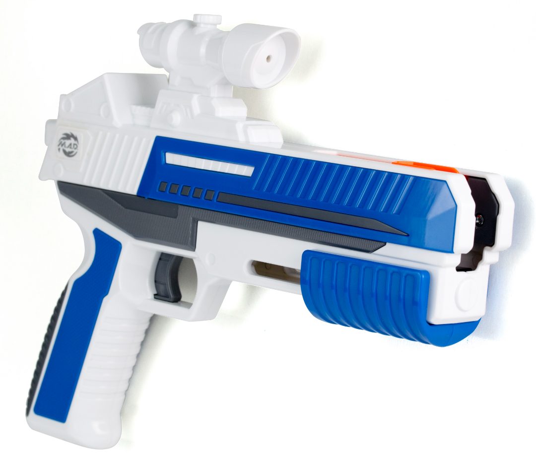 Advanced single shot blaster Spinner M.A.D : photo 2 sur 3 du produit rappelé le 04/01/2022