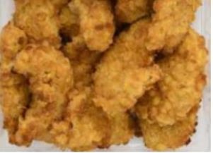 Aiguillette de poulet corn flakes Vendu en Rayon Traditionnel : photo du produit rappelé le 10/06/2025
